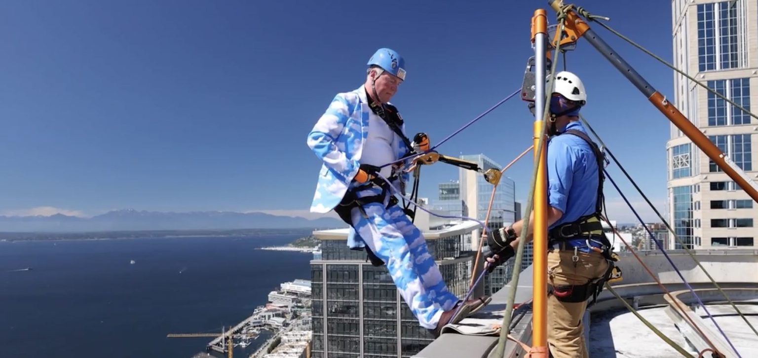 Why I Rappelled Down a Skyscraper
