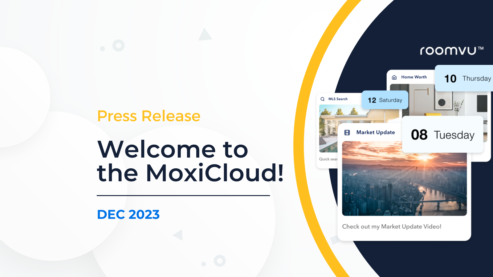 Image. Welcome to the MoxiCloud! Roomvu joins the MoxiCloud Partner Program