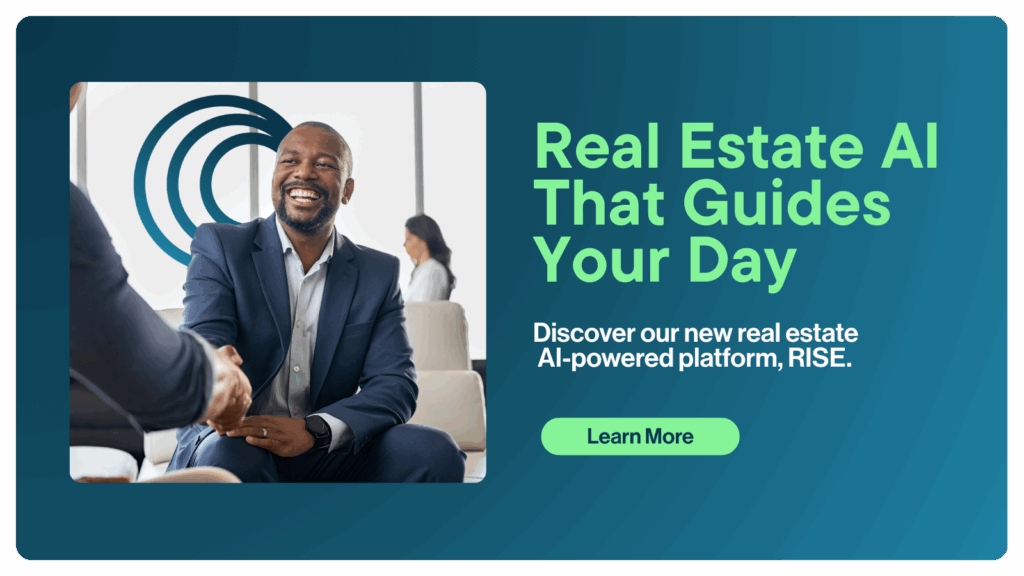 real estate AI that guides your day RISE