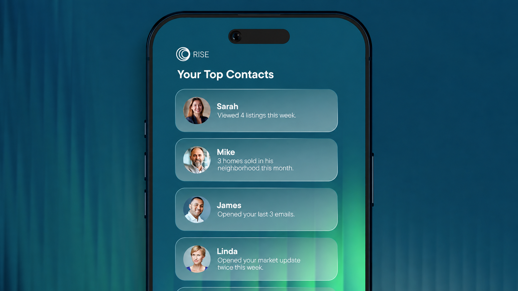 AI lead prioritization for real estate agent