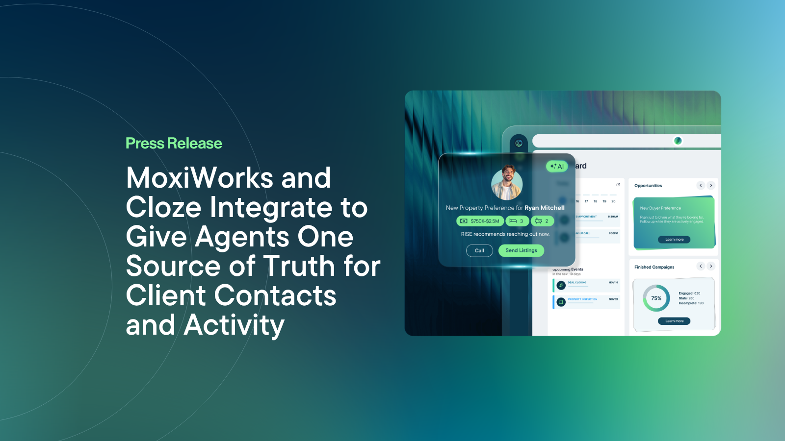 Cloze MoxiWorks Integration